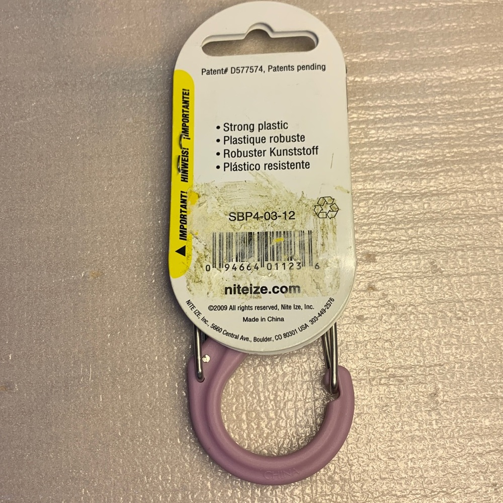 Nite IZE Pink S-Biner Multi-Size Double-Gated Carabiner # 2 and # 4 - Picture 3 of 6